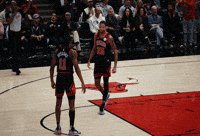 High Five Well Done GIF by Chicago Bulls