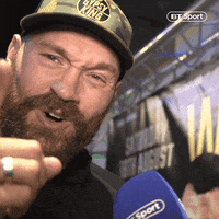 Tyson Fury Point GIF by BT Sport