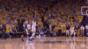 excited golden state warriors GIF by NBA