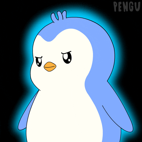 Penguin Glowing GIF by Pudgy Penguins