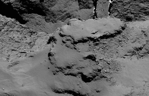 melina_t giphyupload esa comet 67p GIF