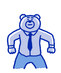 Bear What Sticker by takadabear