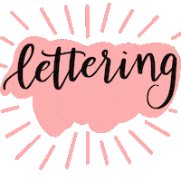 simplylovelywriting post lettering calligraphy caligrafia Sticker