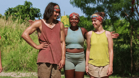 Happy Friends GIF by Survivor CBS