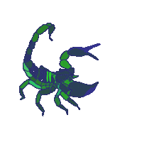 Skorpion Sticker
