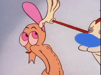 ren and stimpy nicksplat GIF