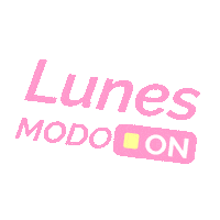 Lunes Sticker