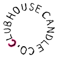 ClubhouseCandleCo candle clubhouse ccc clubhouse candle co Sticker