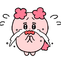 涙 Crying Sticker