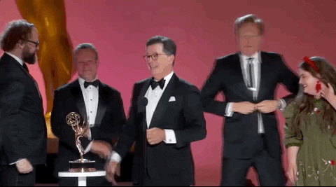 Stephen Colbert Comedy GIF by Emmys