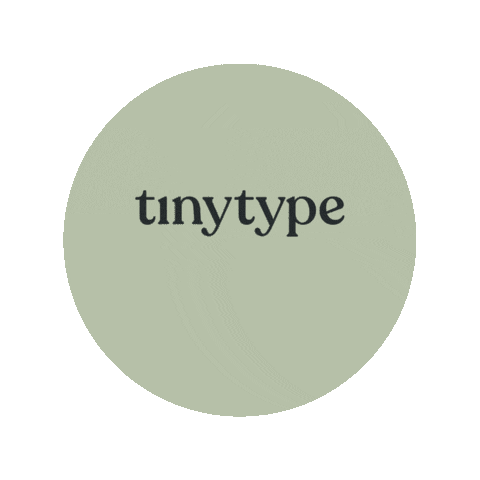 tinytype giphyupload tinytype tinytypeofhome tinytypehome Sticker