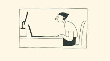 Tired Animation GIF by Léon Moh-Cah