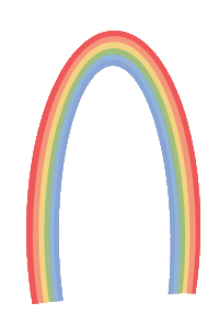 Rainbow Pastel Sticker