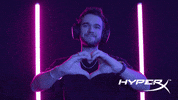 I Love You Hearts GIF by HyperX