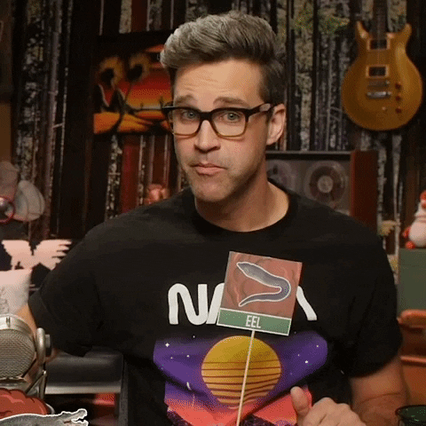 Question What GIF by Rhett and Link