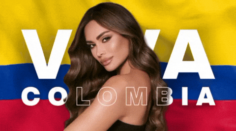 Miss Universe Viva Colombia GIF