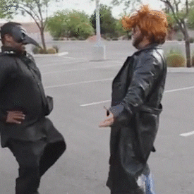 Bird Attack Fail GIF by BLoafX