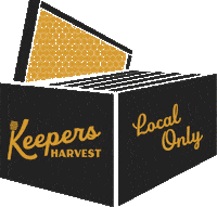 KeepersHarvest keepers harvest keepersharvest local only bee box Sticker