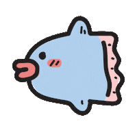 Sunfish Ginkgo Sticker