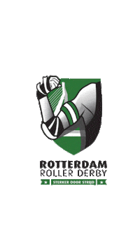RotterdamRollerDerby rotterdam roller derby skates rollerderby Sticker