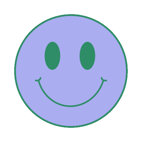 eleanorhallahanx smile sticker green purple Sticker