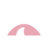 apolondon pink eye shape apo Sticker