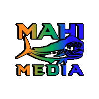mahimedia media fishing mahi mahimedia Sticker