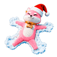 Akita Inu Christmas Sticker by yonagunifiesta