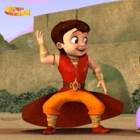Happy Dance GIF by Chhota Bheem