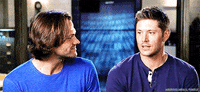 aborddelimpala nope oops jensen ackles jared padalecki GIF