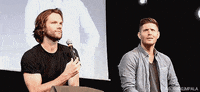 aborddelimpala what jensen ackles jared padalecki aborddelimpala GIF