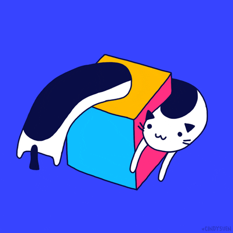 Cat Artists On Tumblr GIF by Cindy Suen