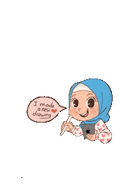 Cartoon New Post Sticker