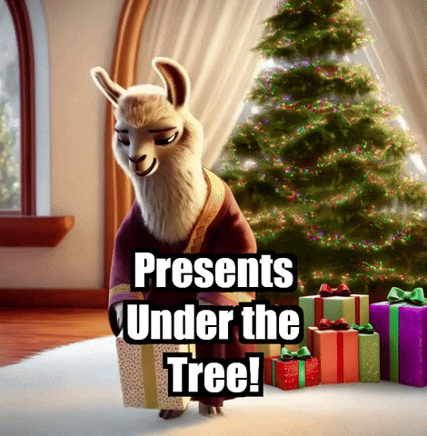 Christmas Joy GIF by dalaillamazen