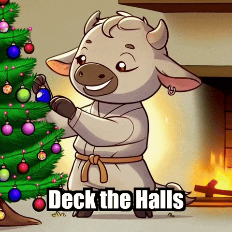 Deck The Halls Christmas GIF by Masterfurdinand