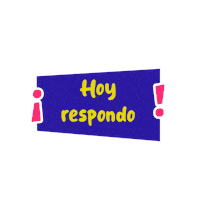 Hoy Respondo Tus Dudas Sticker by Agentes Universitarios