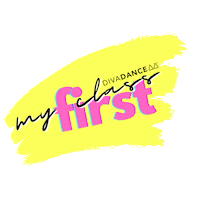 My First Divadance Class Sticker by DivaDance®
