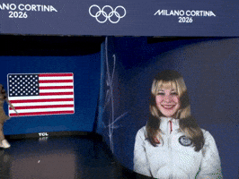 Waving Winter Games GIF