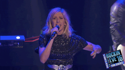 ellie goulding GIF by New Year's Rockin' Eve