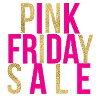 Pink Friday Black Girl Magic Sticker by Effie's Paper