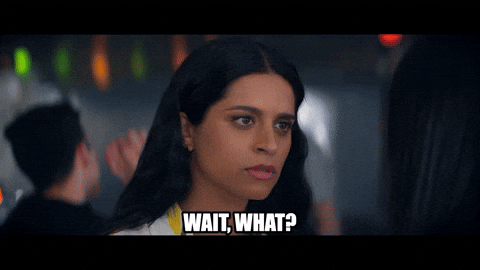 Shocked Wait What GIF by Lilly Singh