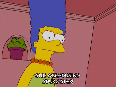 mad marge simpson GIF