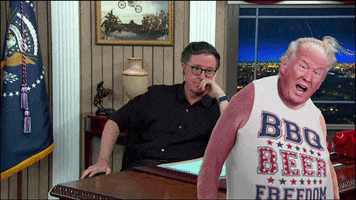 Donald Trump GIF by The Late Show With Stephen Colbert
