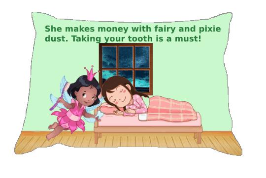 Tooth Fairy Love Sticker