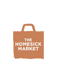 thehomesickmarket thehomesickmarket the homesick market Sticker