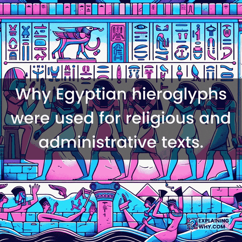 Egyptian Hieroglyphs GIF by ExplainingWhy.com