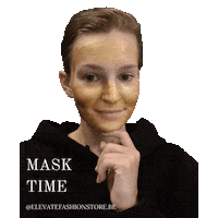 Mask Time Sticker by Elevate Fashionstore