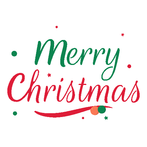 Merry Christmas Sticker
