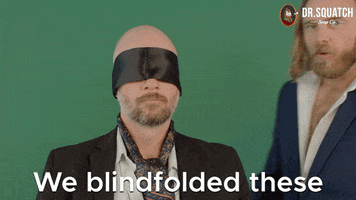 Sommelier Blindfolds GIF by DrSquatchSoapCo