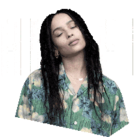 Rob Zoe Kravitz Sticker by HULU